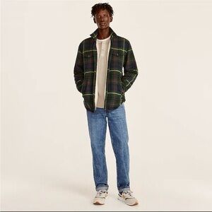 Wallace & Barnes x JCrew Sherpa Lined Wool Blend Shirt Jacket Like New SizeSmall